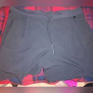Athleta Black Drawstring Shorts Size 20